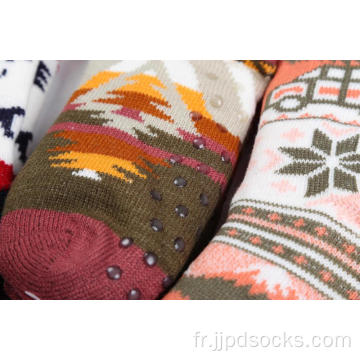 Chaussettes de pantoufles d&#39;hiver adultes populaires